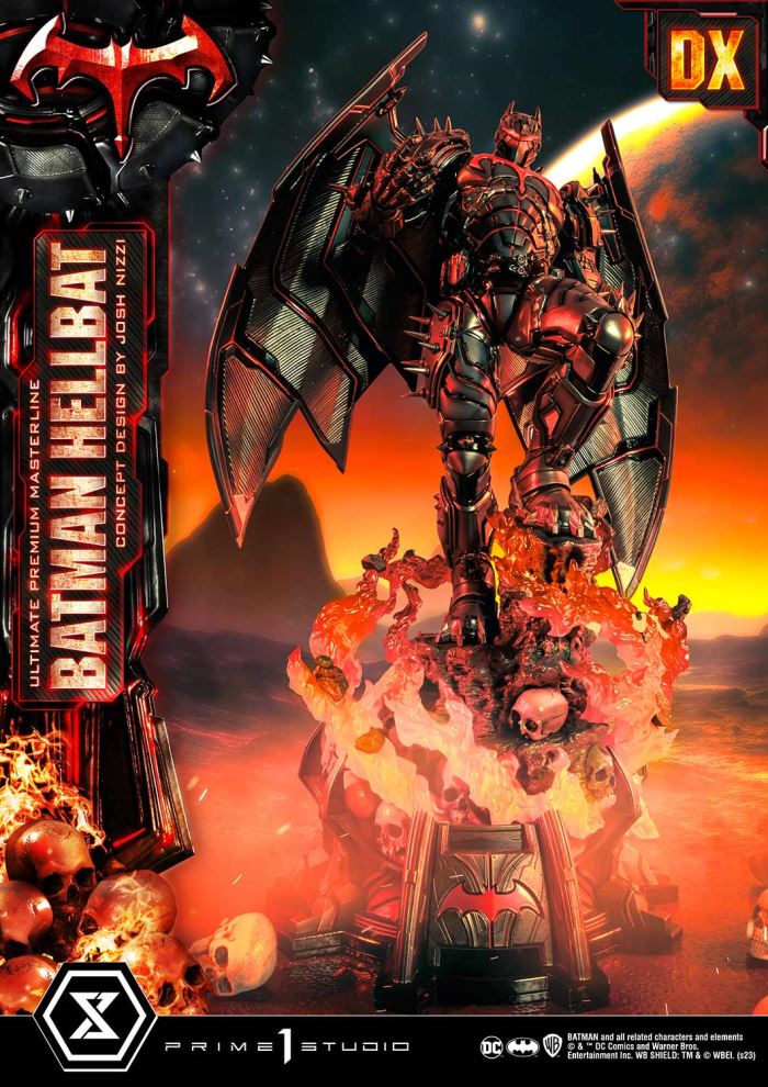 Batman (Comics) Batman Hellbat favorite Concept Design by Josh Nizzi DX version