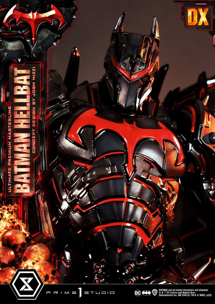 Batman (Comics) Batman Hellbat favorite Concept Design by Josh Nizzi DX version