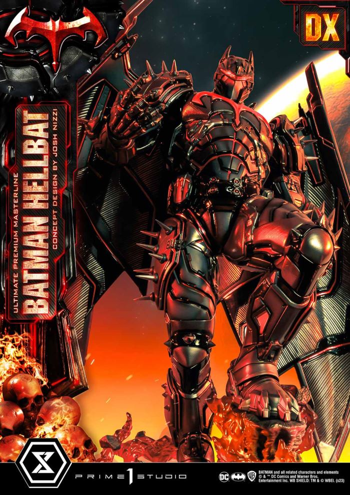 Batman (Comics) Batman Hellbat favorite Concept Design by Josh Nizzi DX version