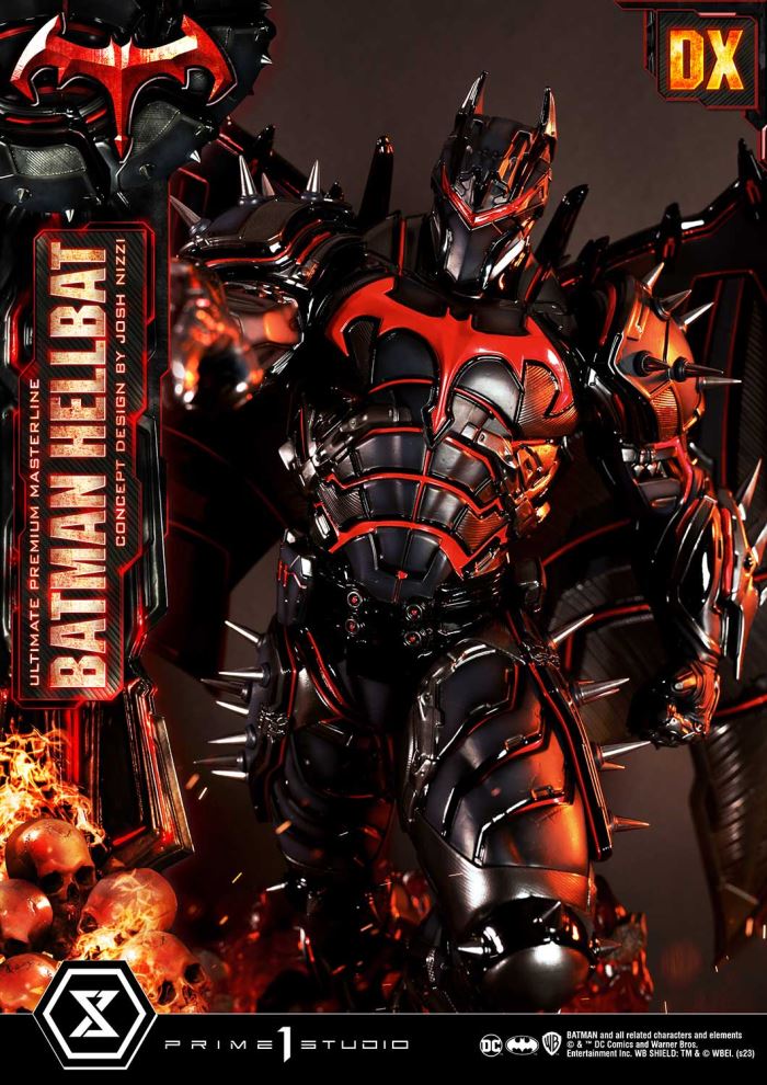 Batman (Comics) Batman Hellbat favorite Concept Design by Josh Nizzi DX version