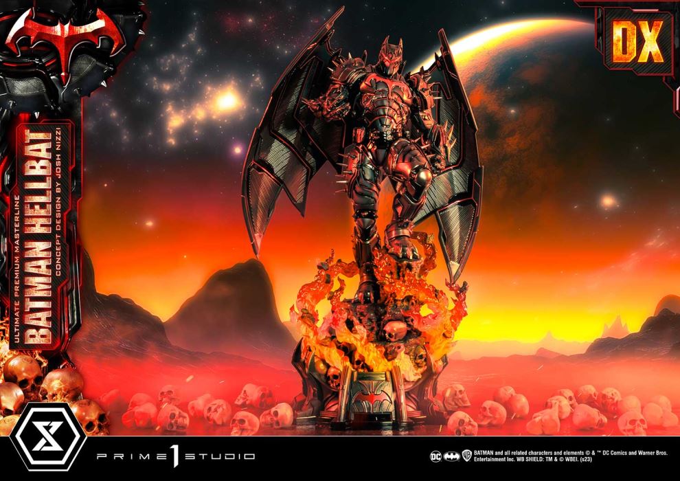 Batman (Comics) Batman Hellbat favorite Concept Design by Josh Nizzi DX version