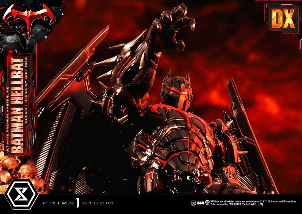 Batman (Comics) Batman Hellbat favorite Concept Design by Josh Nizzi DX version