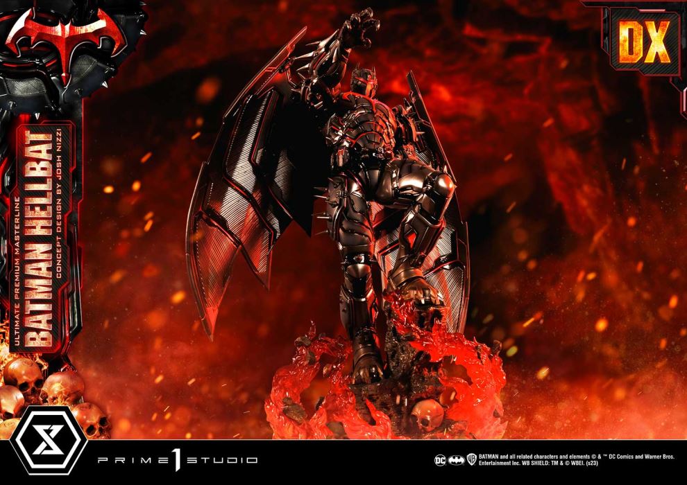 Batman (Comics) Batman Hellbat favorite Concept Design by Josh Nizzi DX version