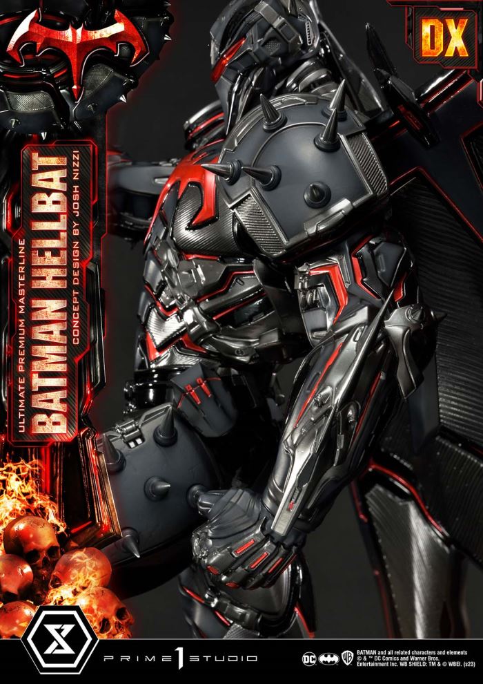 Batman (Comics) Batman Hellbat favorite Concept Design by Josh Nizzi DX version