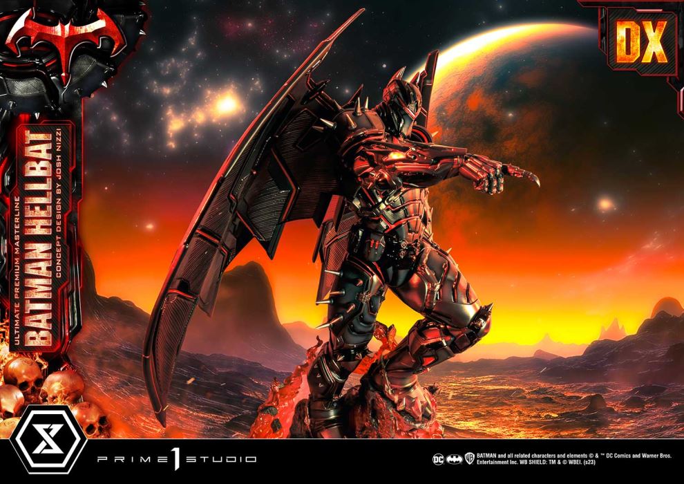 Batman (Comics) Batman Hellbat favorite Concept Design by Josh Nizzi DX version