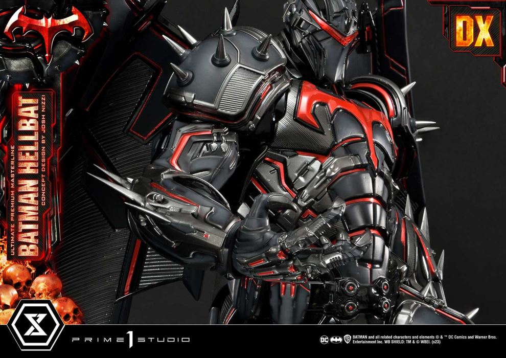 Batman (Comics) Batman Hellbat favorite Concept Design by Josh Nizzi DX version