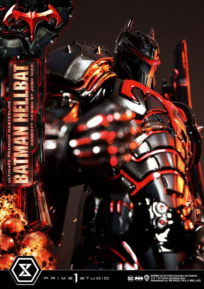 Batman (Comics) Batman Hellbat favorite Concept Design by Josh Nizzi DX version