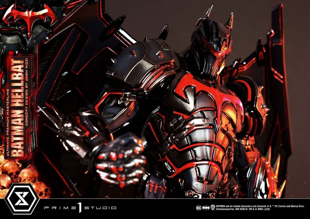 Batman (Comics) Batman Hellbat favorite Concept Design by Josh Nizzi DX version