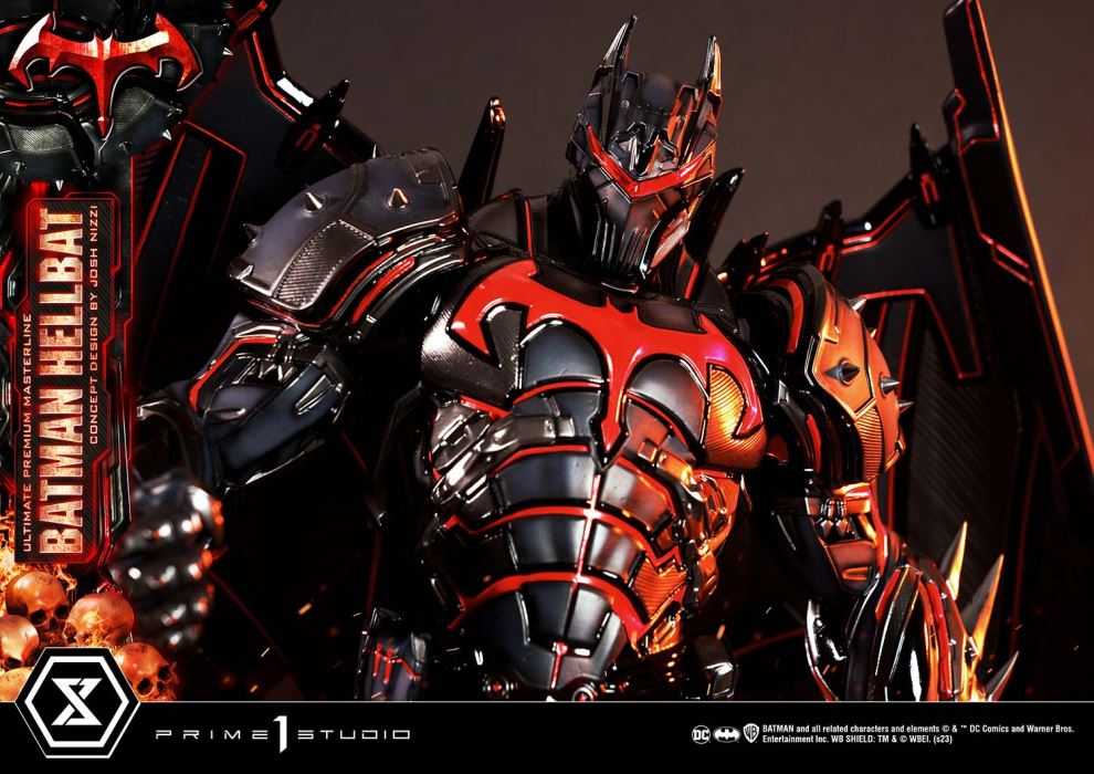 Batman (Comics) Batman Hellbat favorite Concept Design by Josh Nizzi DX version