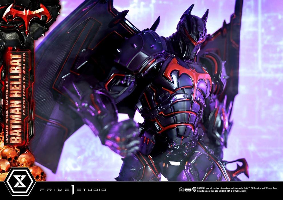 Batman (Comics) Batman Hellbat favorite Concept Design by Josh Nizzi DX version