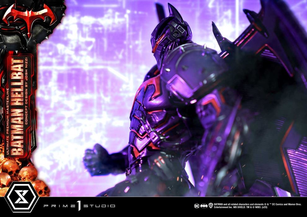 Batman (Comics) Batman Hellbat favorite Concept Design by Josh Nizzi DX version