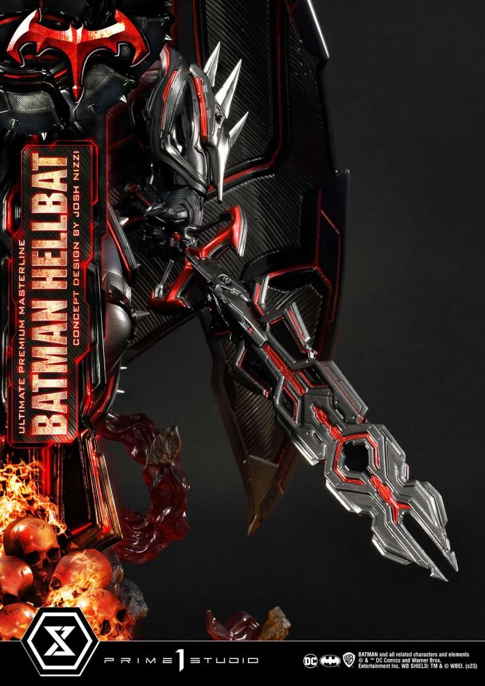 Batman (Comics) Batman Hellbat favorite Concept Design by Josh Nizzi DX version