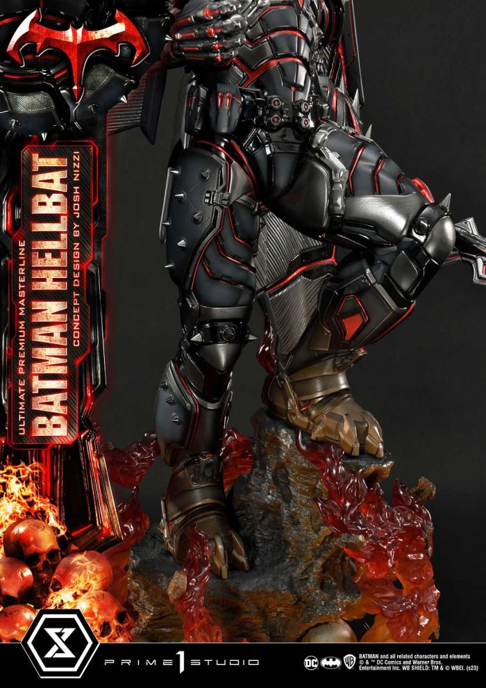 Batman (Comics) Batman Hellbat favorite Concept Design by Josh Nizzi DX version