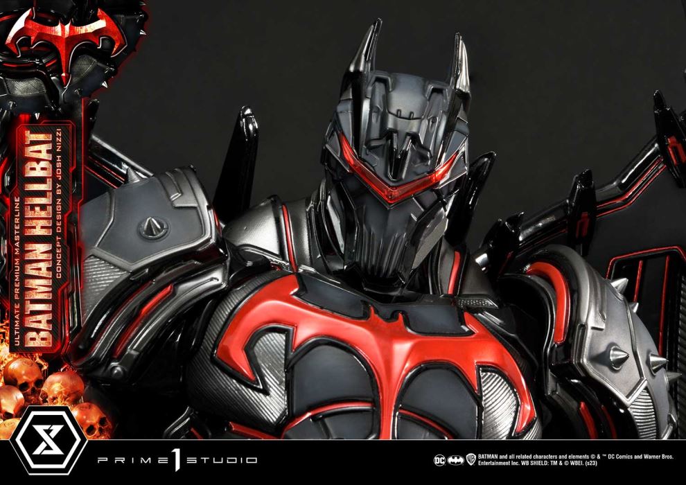 Batman (Comics) Batman Hellbat favorite Concept Design by Josh Nizzi DX version