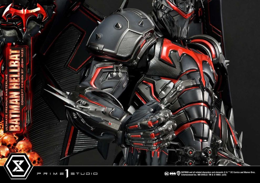 Batman (Comics) Batman Hellbat favorite Concept Design by Josh Nizzi DX version