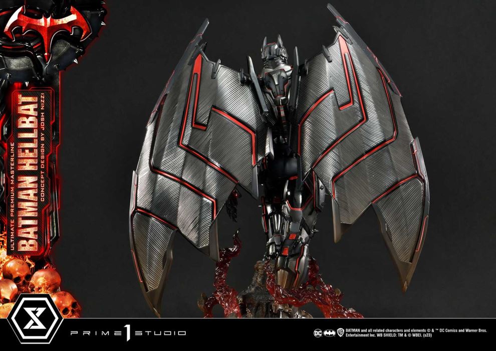 Batman (Comics) Batman Hellbat favorite Concept Design by Josh Nizzi DX version