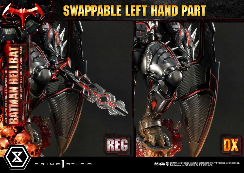 Batman (Comics) Batman Hellbat favorite Concept Design by Josh Nizzi DX version