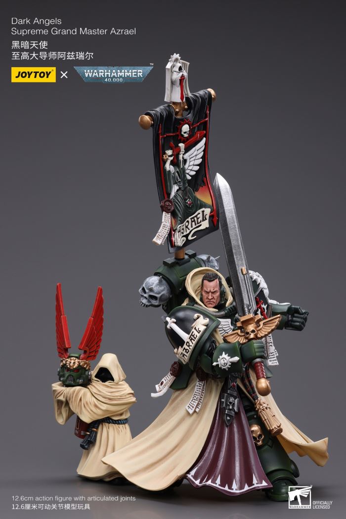 Dark Angel-Primarch Leon El'Jonson/Supreme Grand Master Azrael 1/18