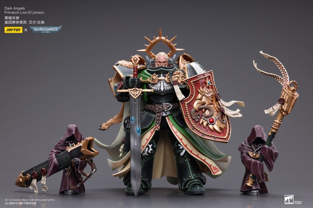 Dark Angel-Primarch Leon El'Jonson/Supreme Grand Master Azrael 1/18