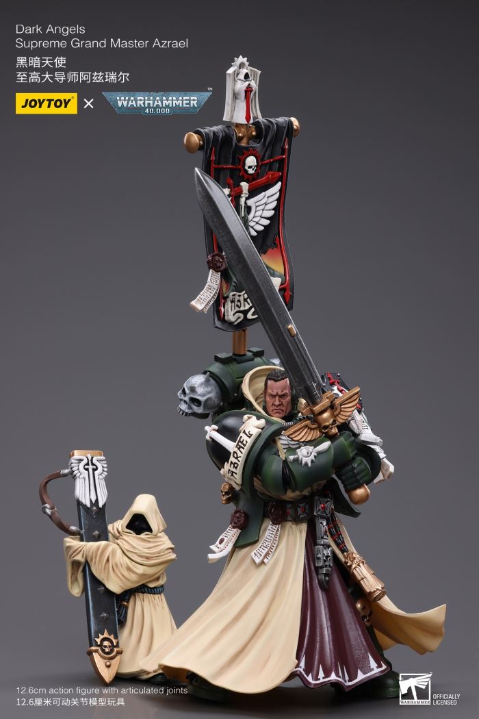 Dark Angel-Primarch Leon El'Jonson/Supreme Grand Master Azrael 1/18