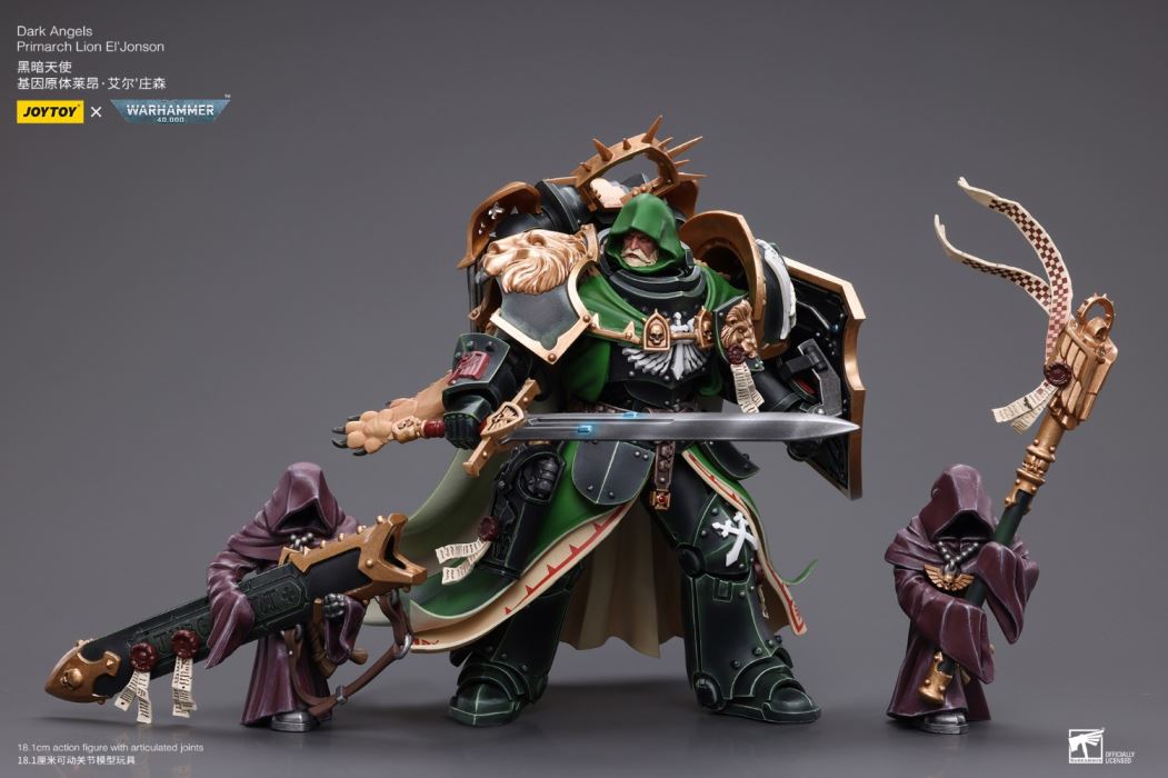 Dark Angel-Primarch Leon El'Jonson/Supreme Grand Master Azrael 1/18