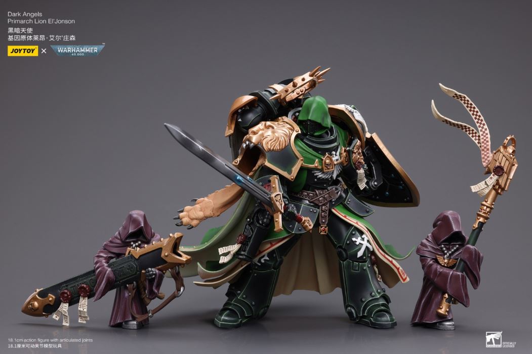 Dark Angel-Primarch Leon El'Jonson/Supreme Grand Master Azrael 1/18
