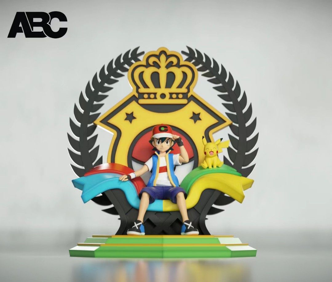 Champion Throne Ash - Pokemon