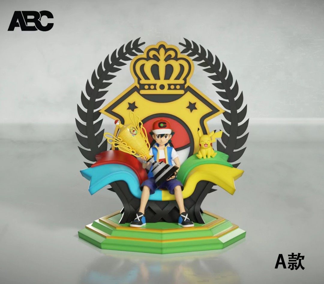 Champion Throne Ash - Pokemon