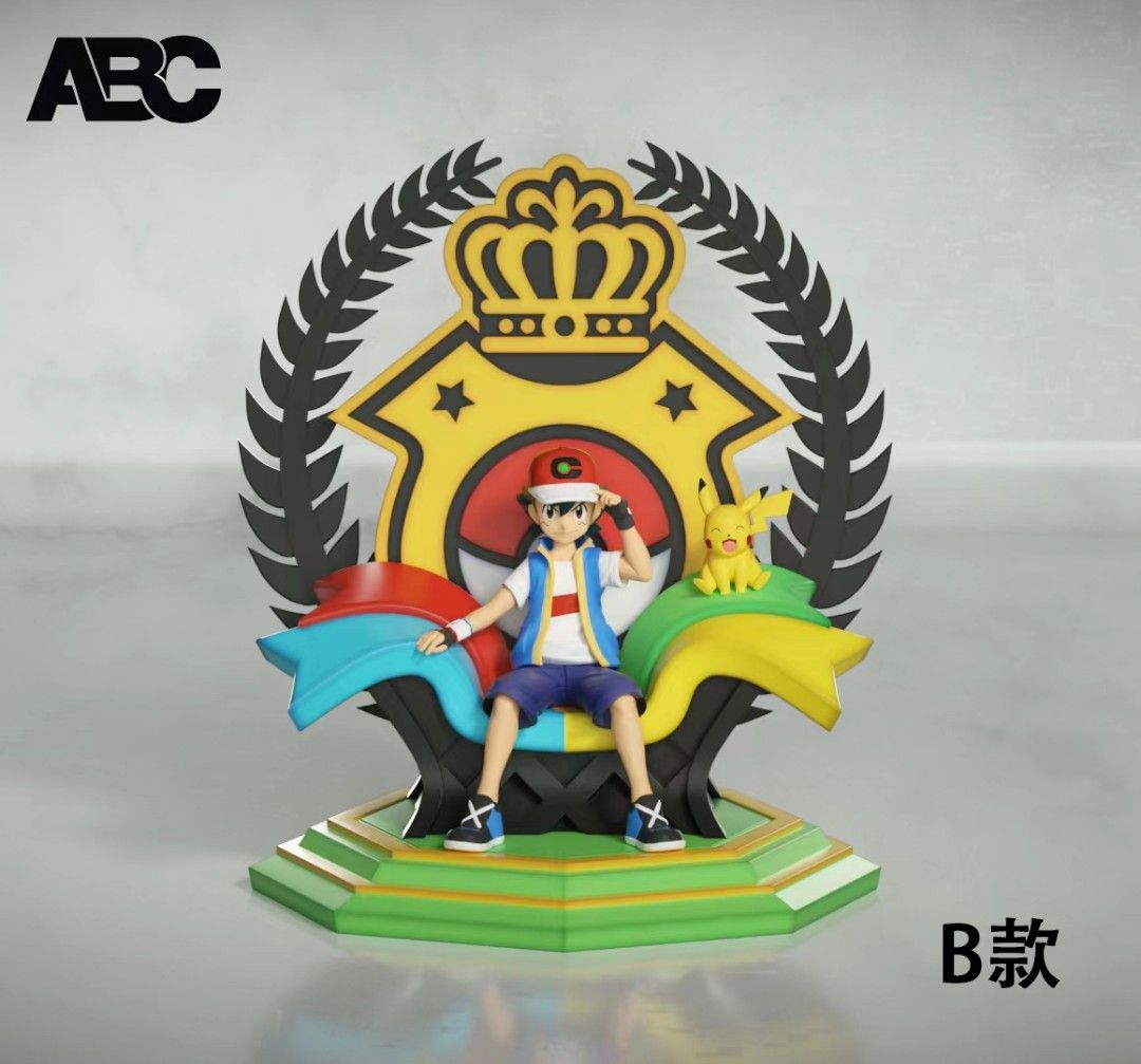 Champion Throne Ash - Pokemon