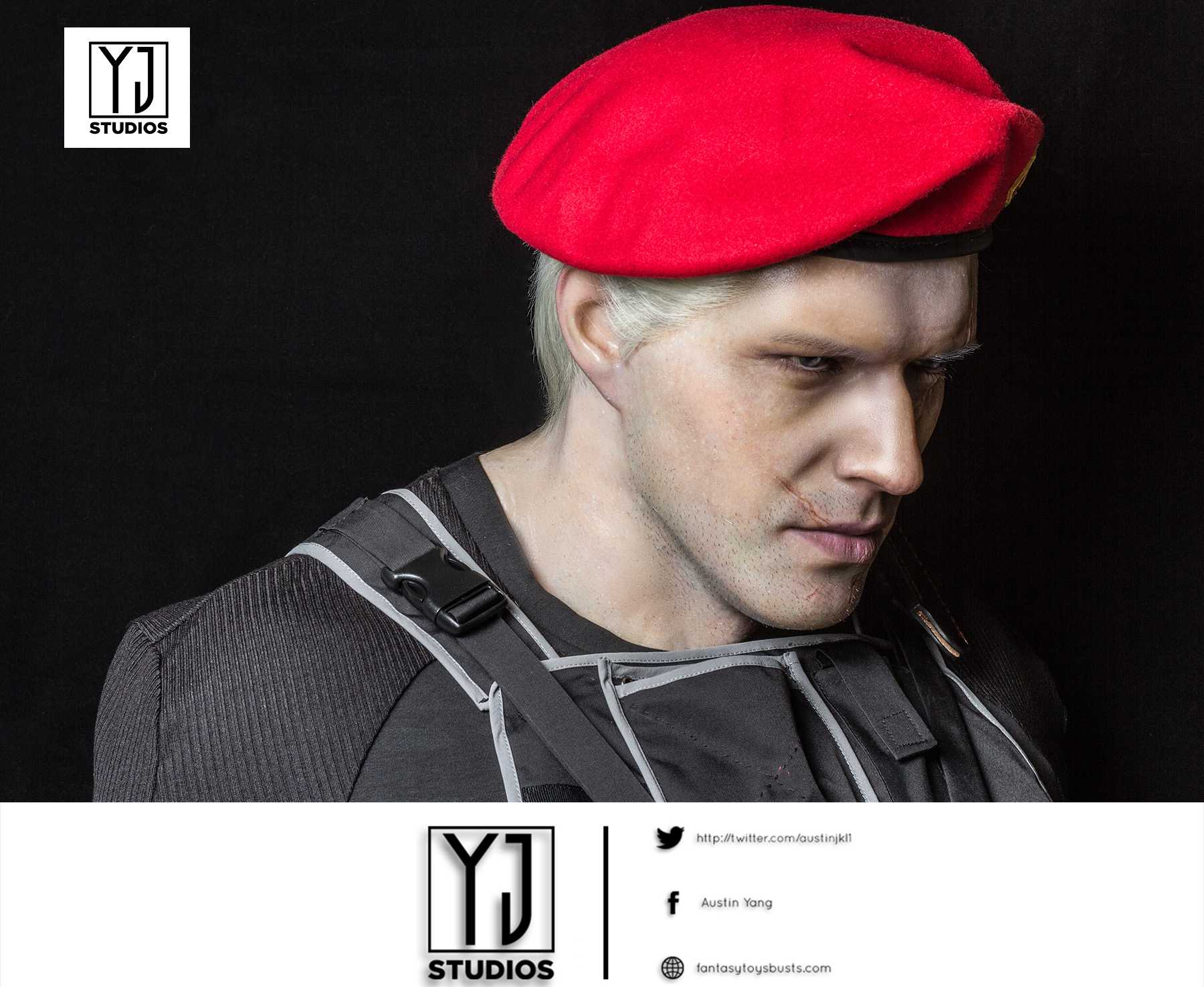 Jack Krauser Bust - Resident Evil 4 Remake