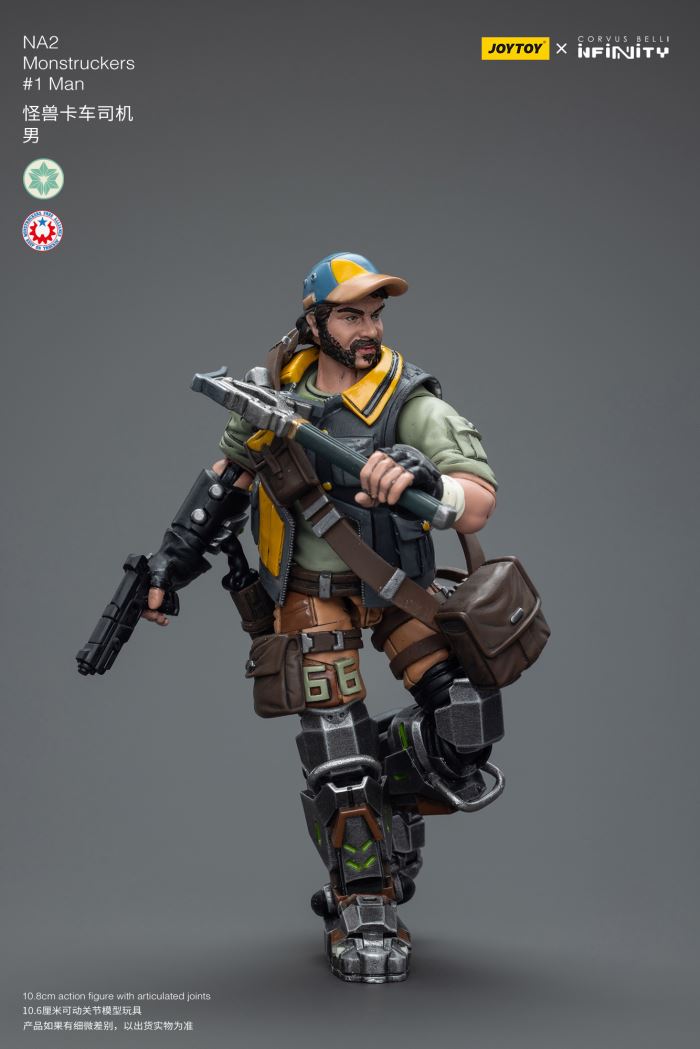 Dark Source Jianghu Hanbei National Cavalry/Horse/Xu Huaien/Infy Truck Driver/Heavy Armored Company Commander 1/18