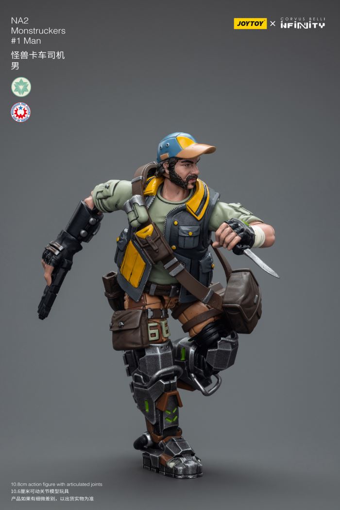 Dark Source Jianghu Hanbei National Cavalry/Horse/Xu Huaien/Infy Truck Driver/Heavy Armored Company Commander 1/18