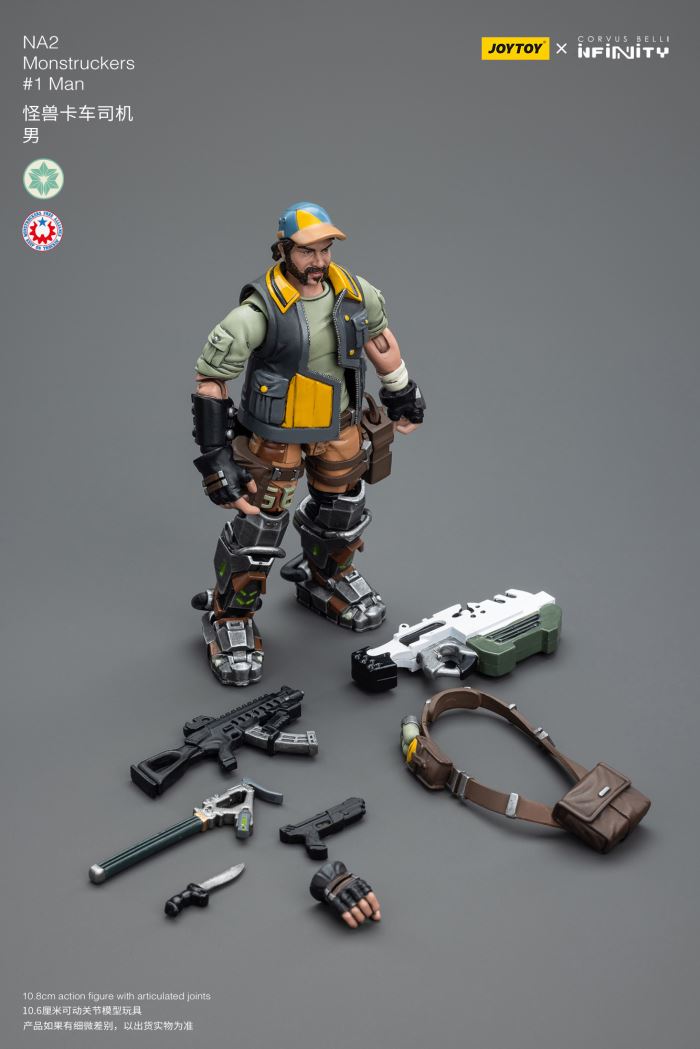 Dark Source Jianghu Hanbei National Cavalry/Horse/Xu Huaien/Infy Truck Driver/Heavy Armored Company Commander 1/18