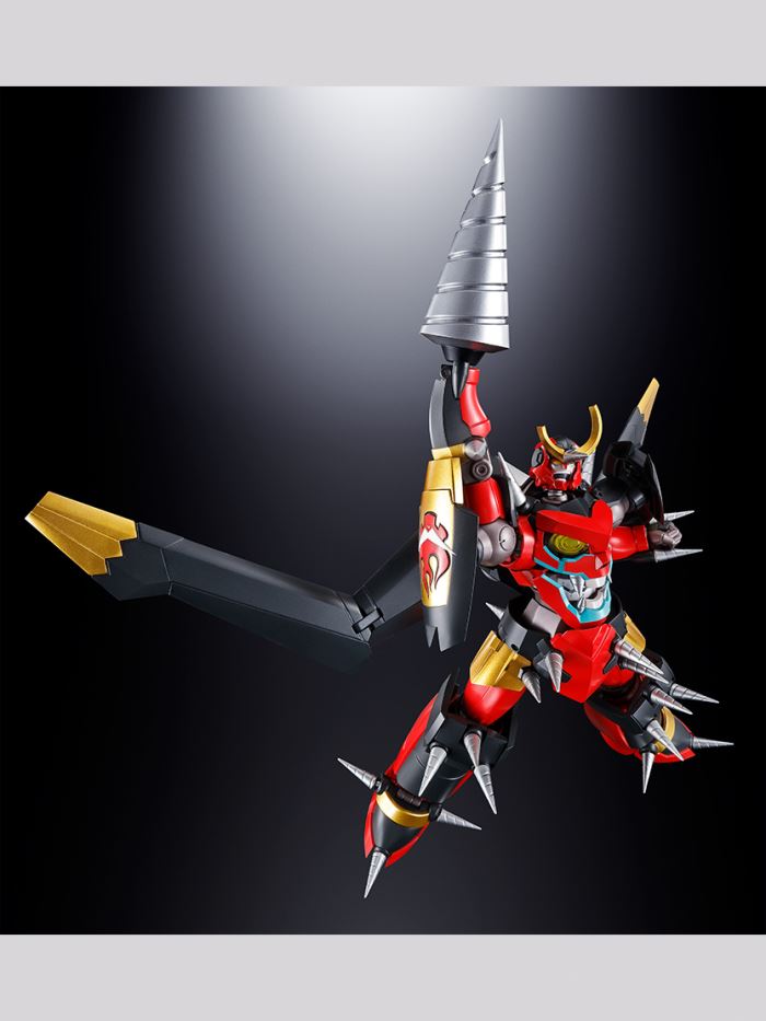 Soul of Chogokin GX-107 Complete Transformation Combined Gurren Lagann & Giant Rotation Giga Drill Set