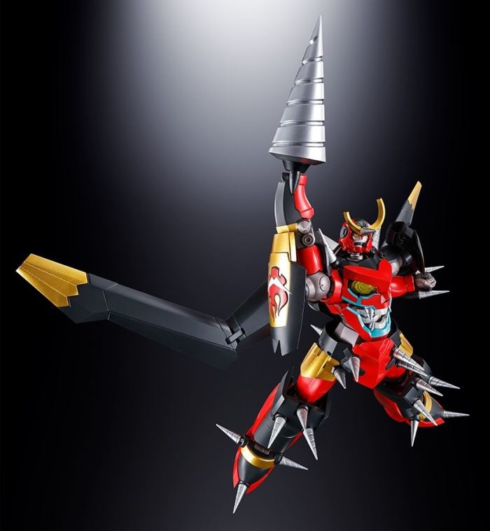 Soul of Chogokin GX-107 Complete Transformation Combined Gurren Lagann & Giant Rotation Giga Drill Set