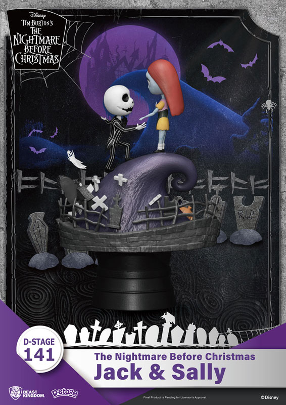D Stage #141 The Nightmare Before Christmas Jack & Sally
