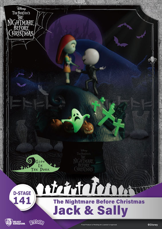 D Stage #141 The Nightmare Before Christmas Jack & Sally