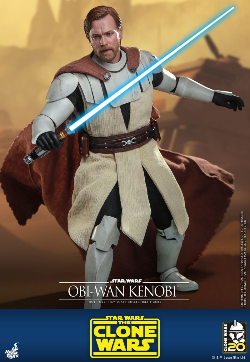 Star Wars: The Clone Wars - Obi-Wan Kenobi 1/6