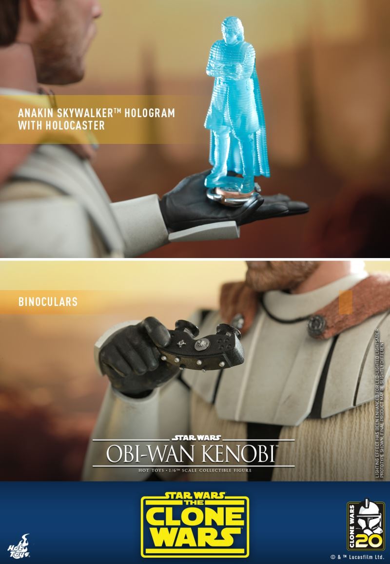 Star Wars: The Clone Wars - Obi-Wan Kenobi 1/6