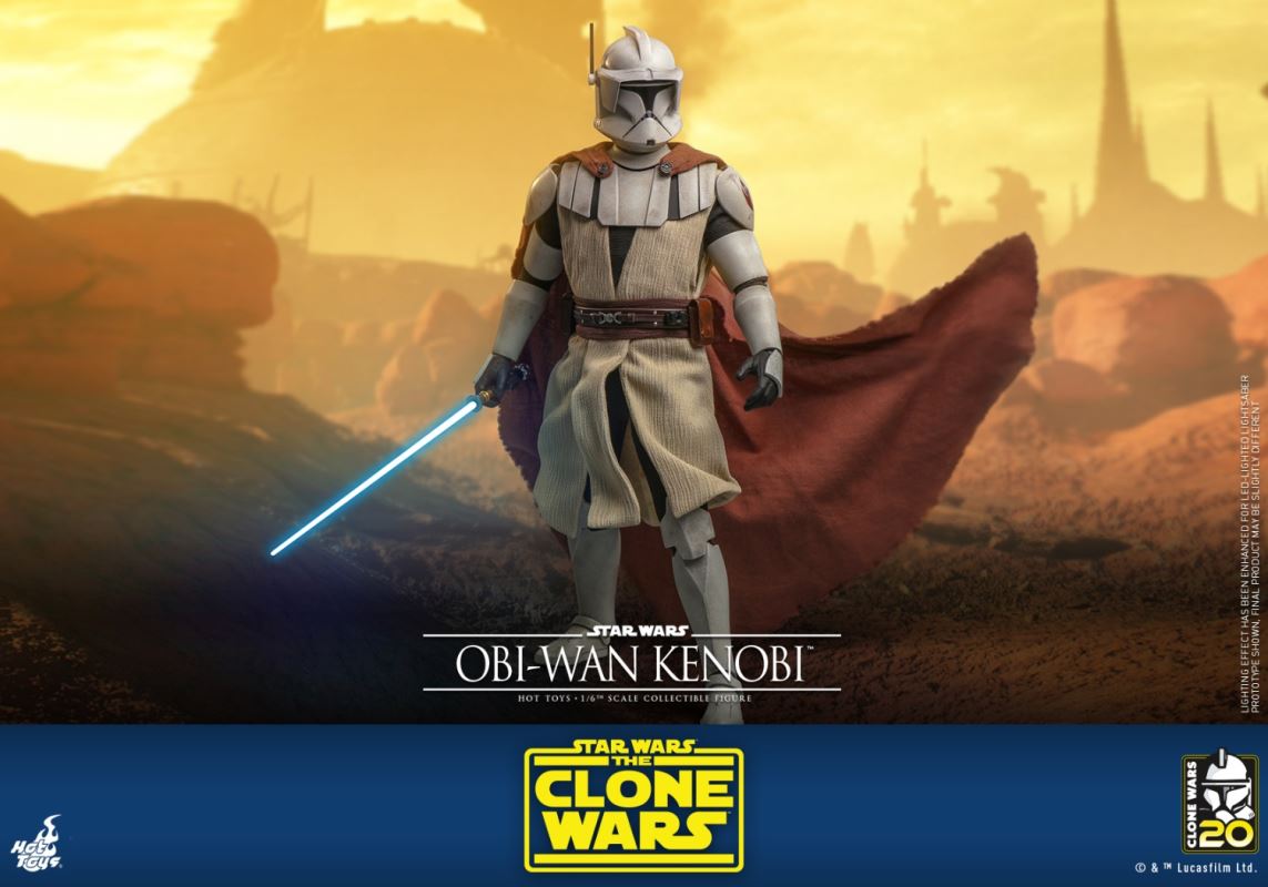 Star Wars: The Clone Wars - Obi-Wan Kenobi 1/6