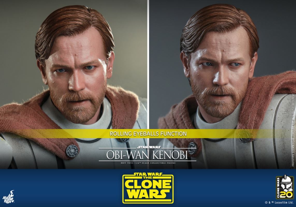 Star Wars: The Clone Wars - Obi-Wan Kenobi 1/6