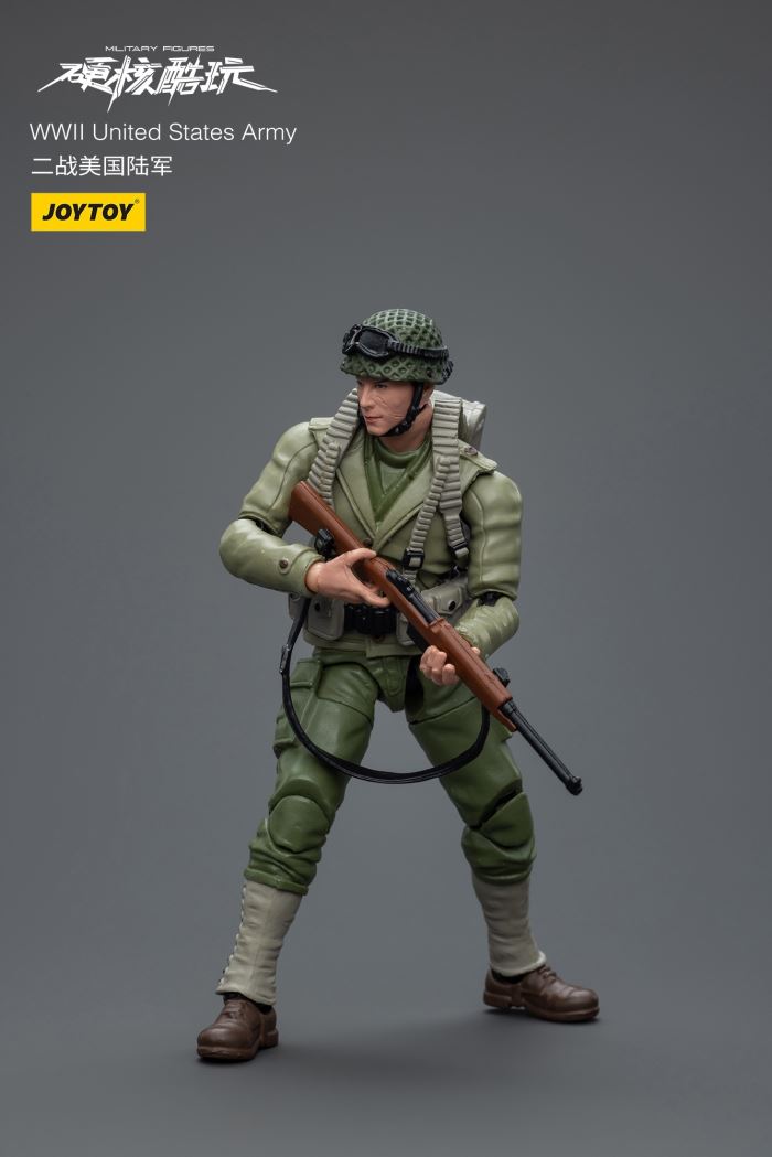 World War II-German Wehrmacht/US Army/Soviet Infantry 1/18