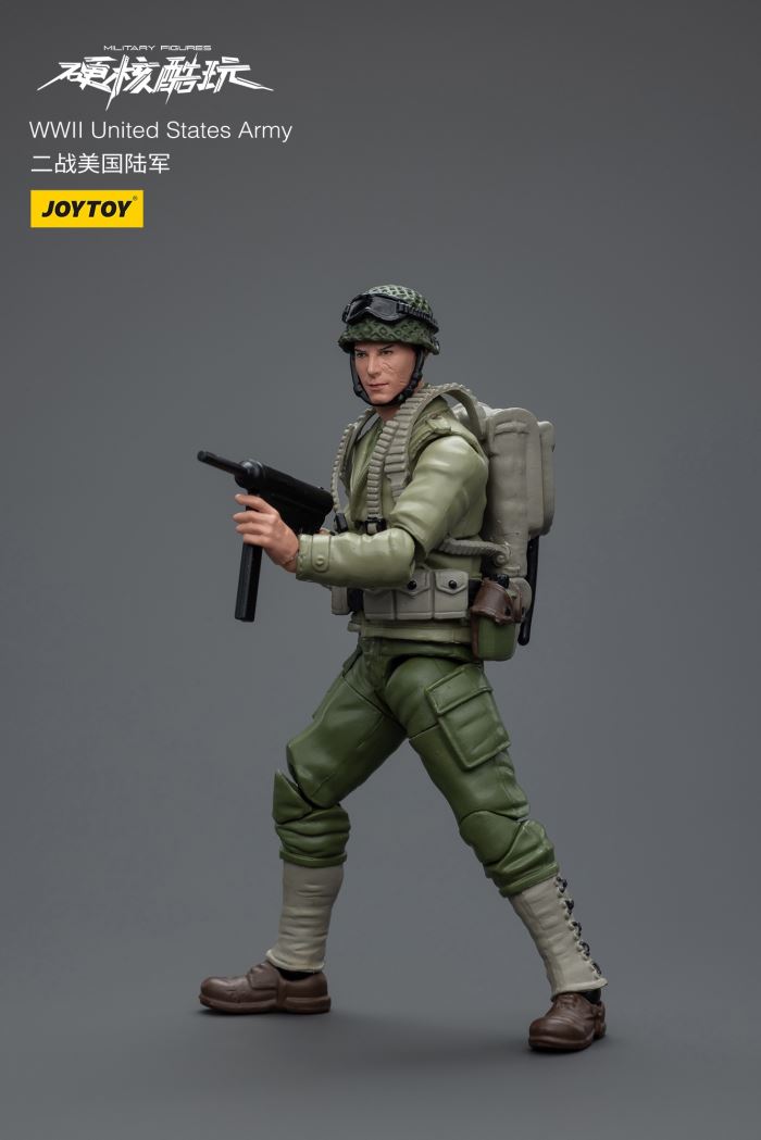 World War II-German Wehrmacht/US Army/Soviet Infantry 1/18