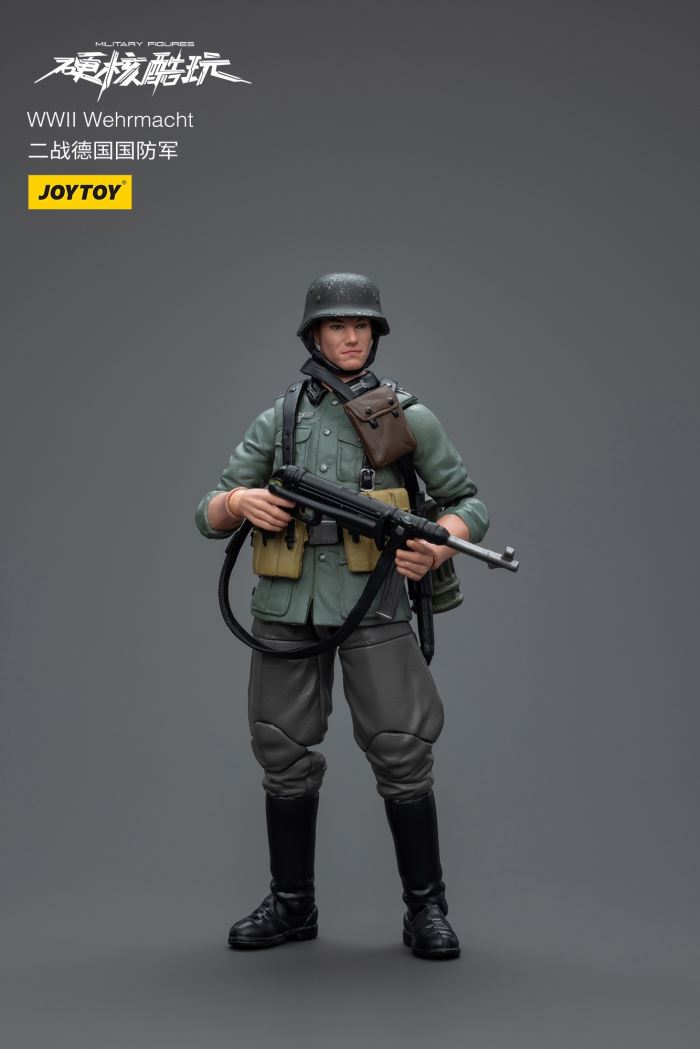 World War II-German Wehrmacht/US Army/Soviet Infantry 1/18