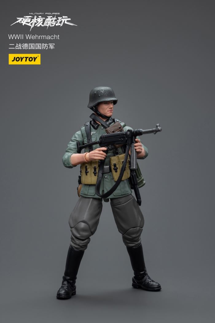 World War II-German Wehrmacht/US Army/Soviet Infantry 1/18