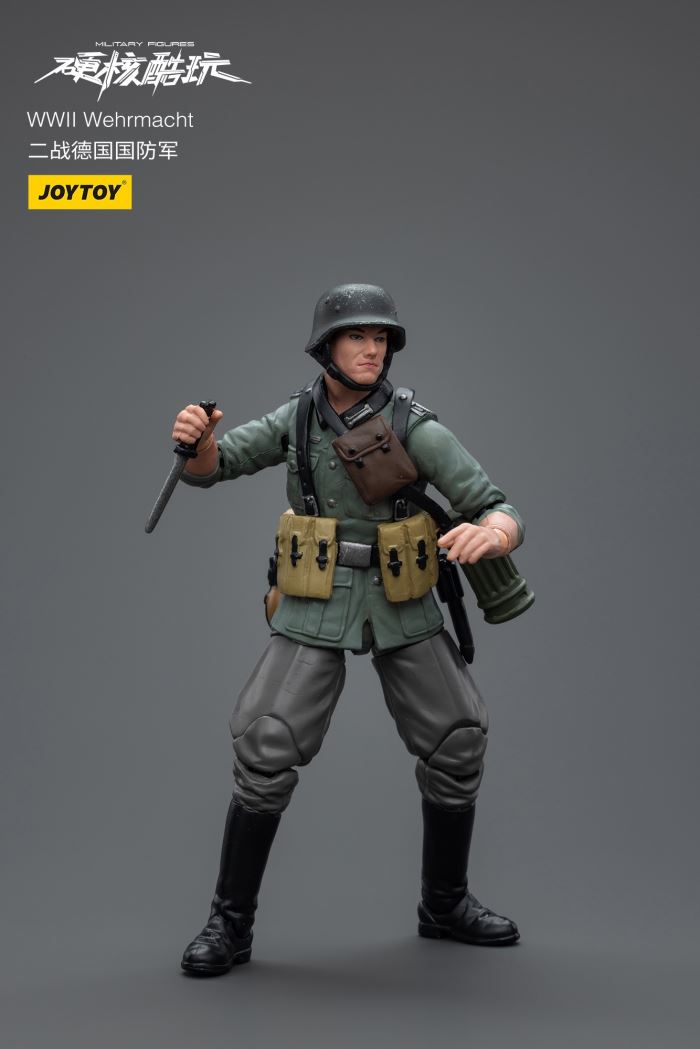World War II-German Wehrmacht/US Army/Soviet Infantry 1/18