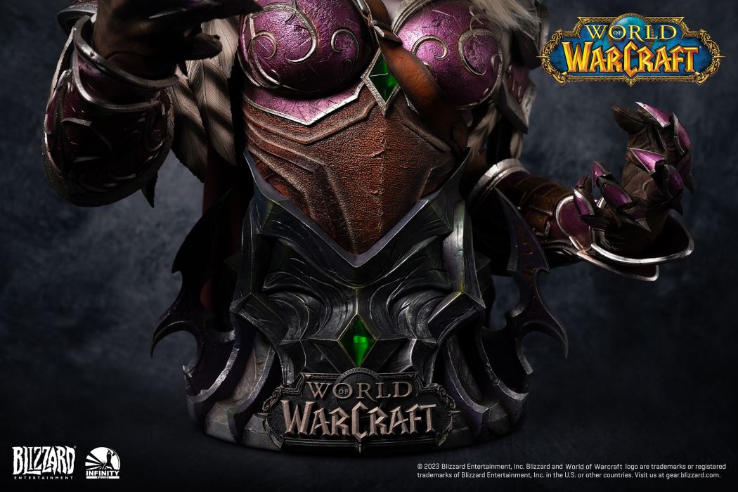 SYLVANAS WINDRUNNER Life Size Bust (World of Warcarft)
