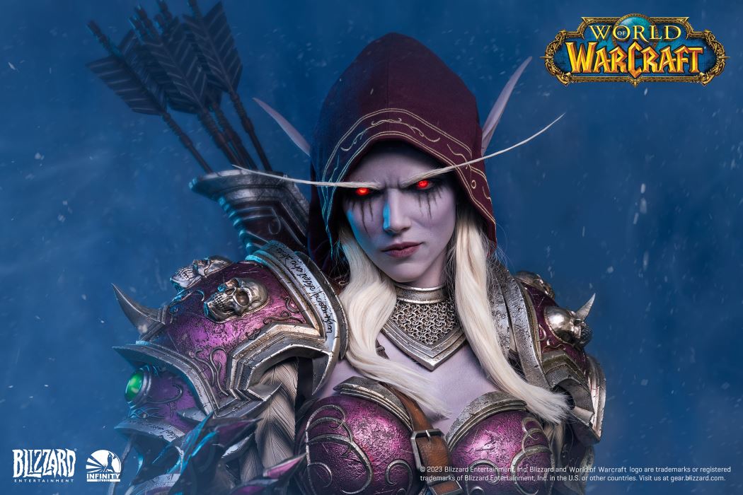 SYLVANAS WINDRUNNER Life Size Bust (World of Warcarft)