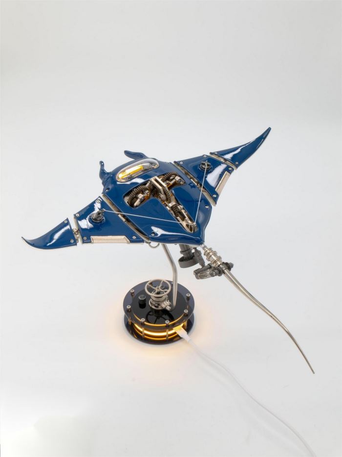 The Extreme Machine Poseidon Project - Mecha Manta Ray Devil Ray