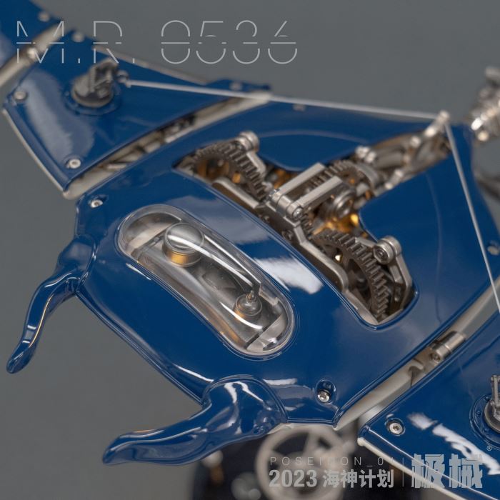 The Extreme Machine Poseidon Project - Mecha Manta Ray Devil Ray